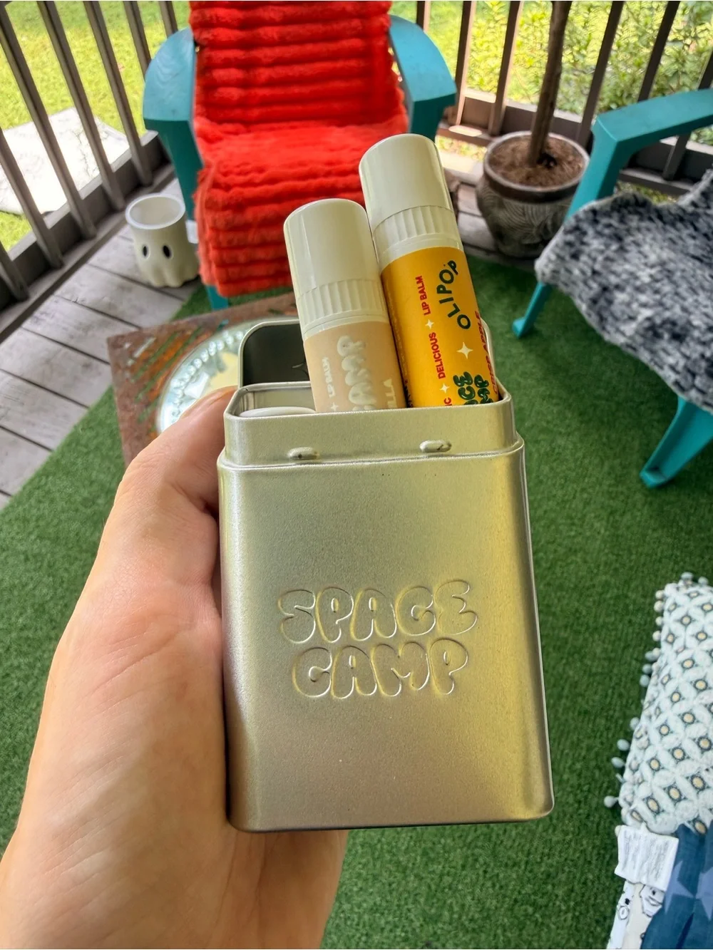 Space Camp travel tin - Unbranded